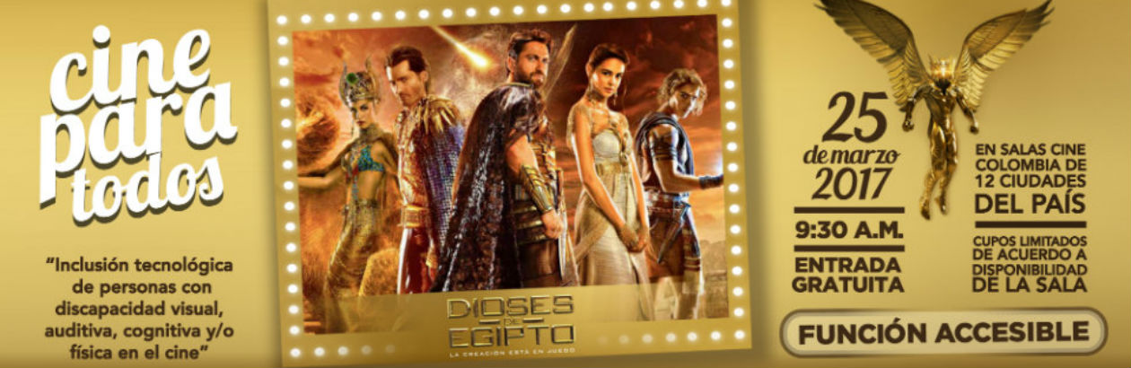 Dioses de Egipto llega a Cine Para Todos